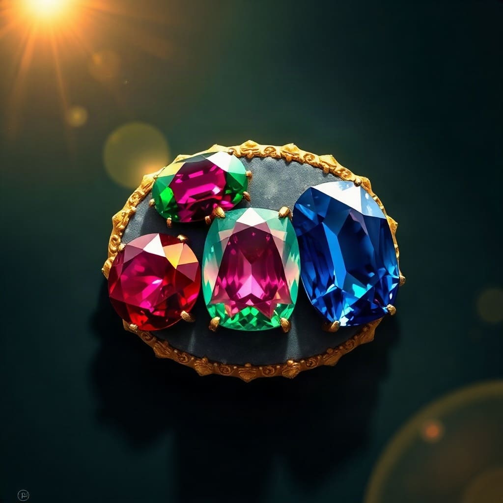 Illustration for the Fortune Gems review