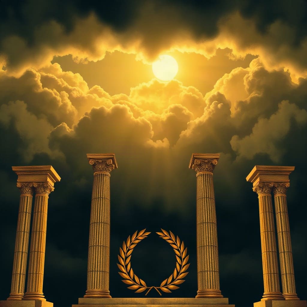 Illustration for the Gates of Olympus review