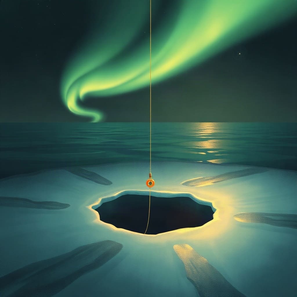 Illustration for the Ice Fishing review