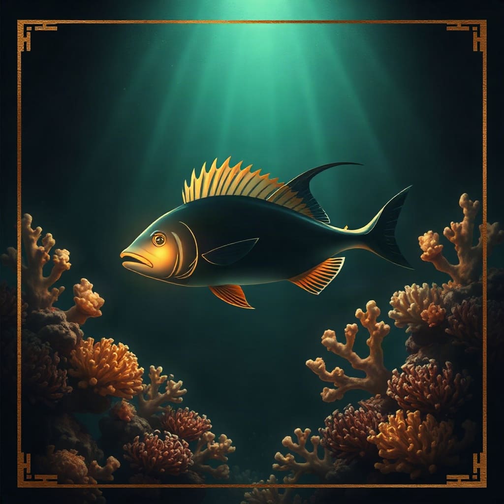 Illustration for the Ocean King review